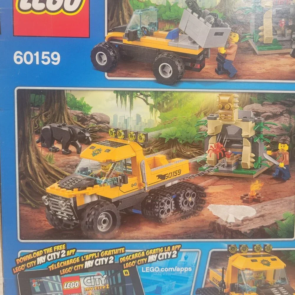 Lego City Jungle Halftrack Mission 60159